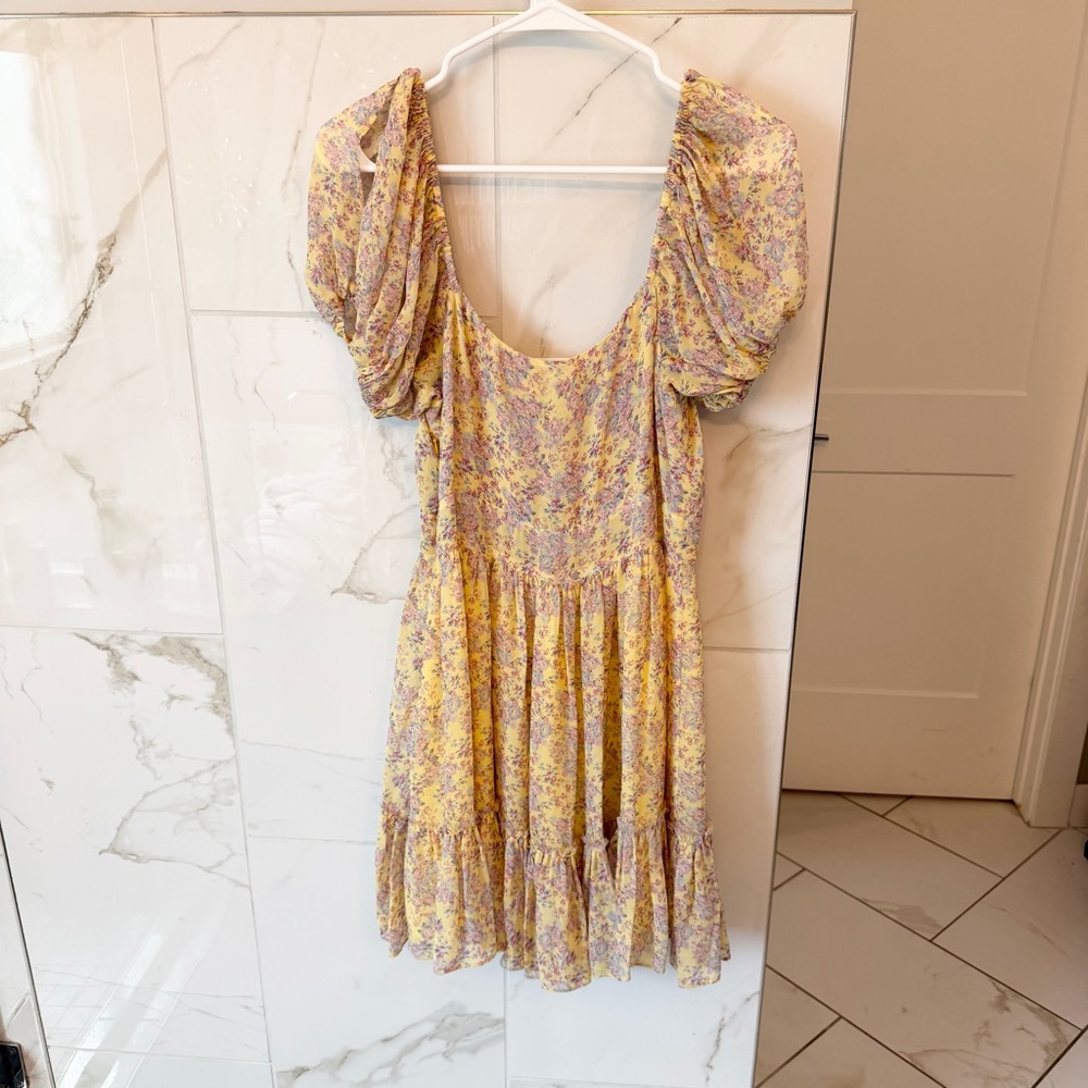 Loveshackfancy Ashley Silk Yellow Dress - Picture 6 of 6